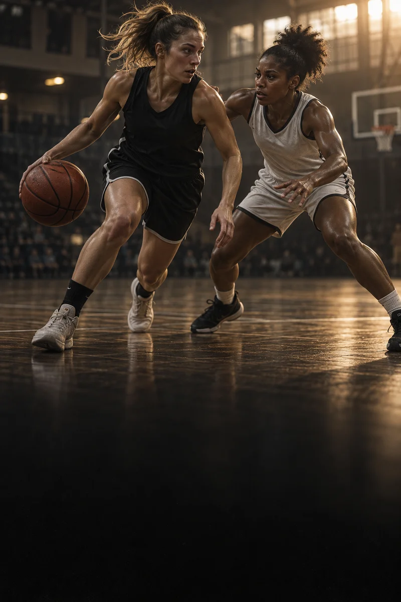 Basketball players driving the game forward